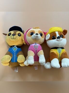 Paw Patrol Plush Set TY Beanie Boos Large